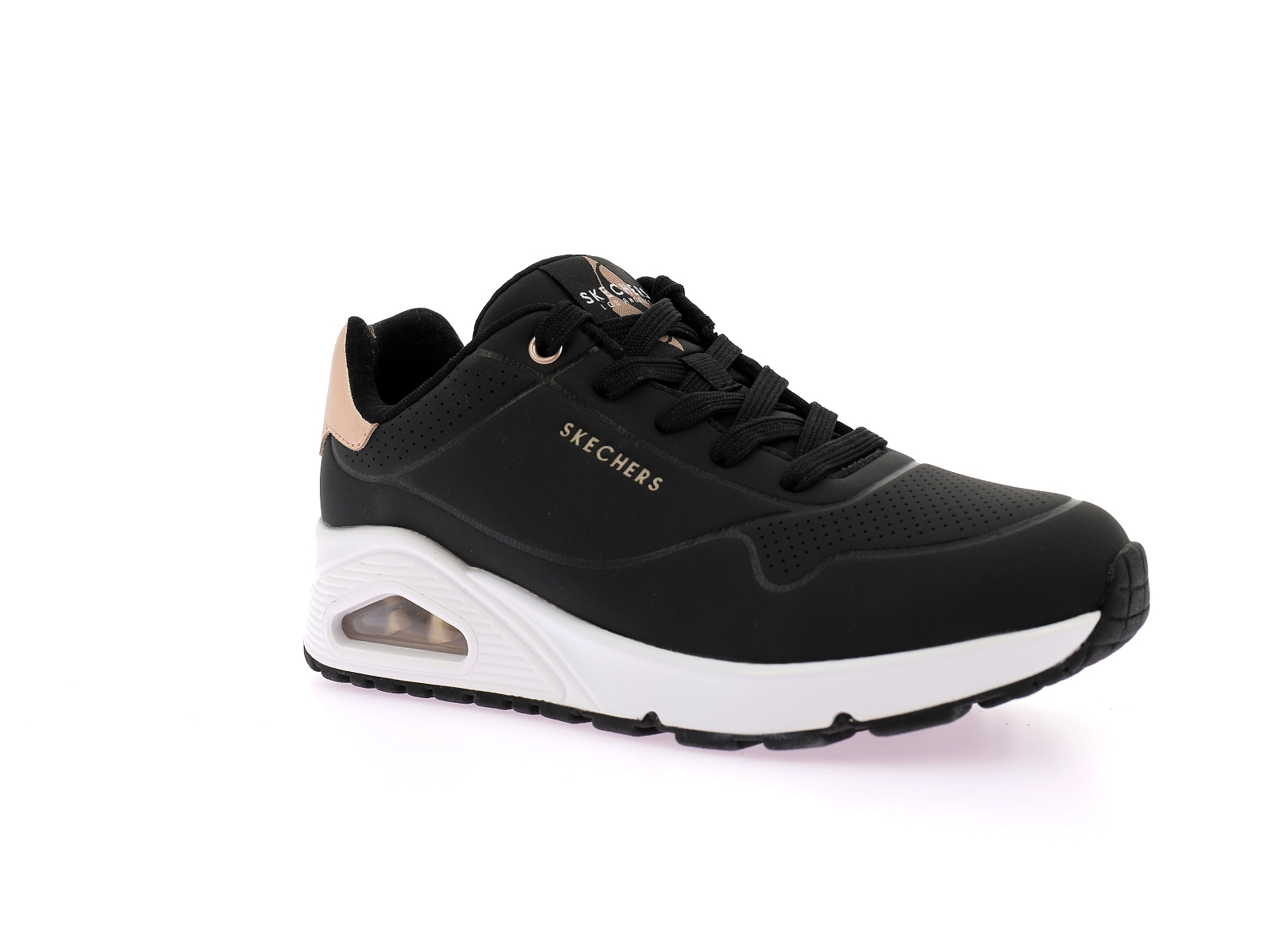 Skechers-UNO41 GOLDEN AIR Synthétique Noir Bronze