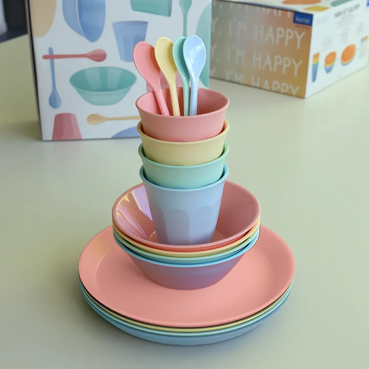 Koziol - Nora Set, Lollipop (16-teilig)