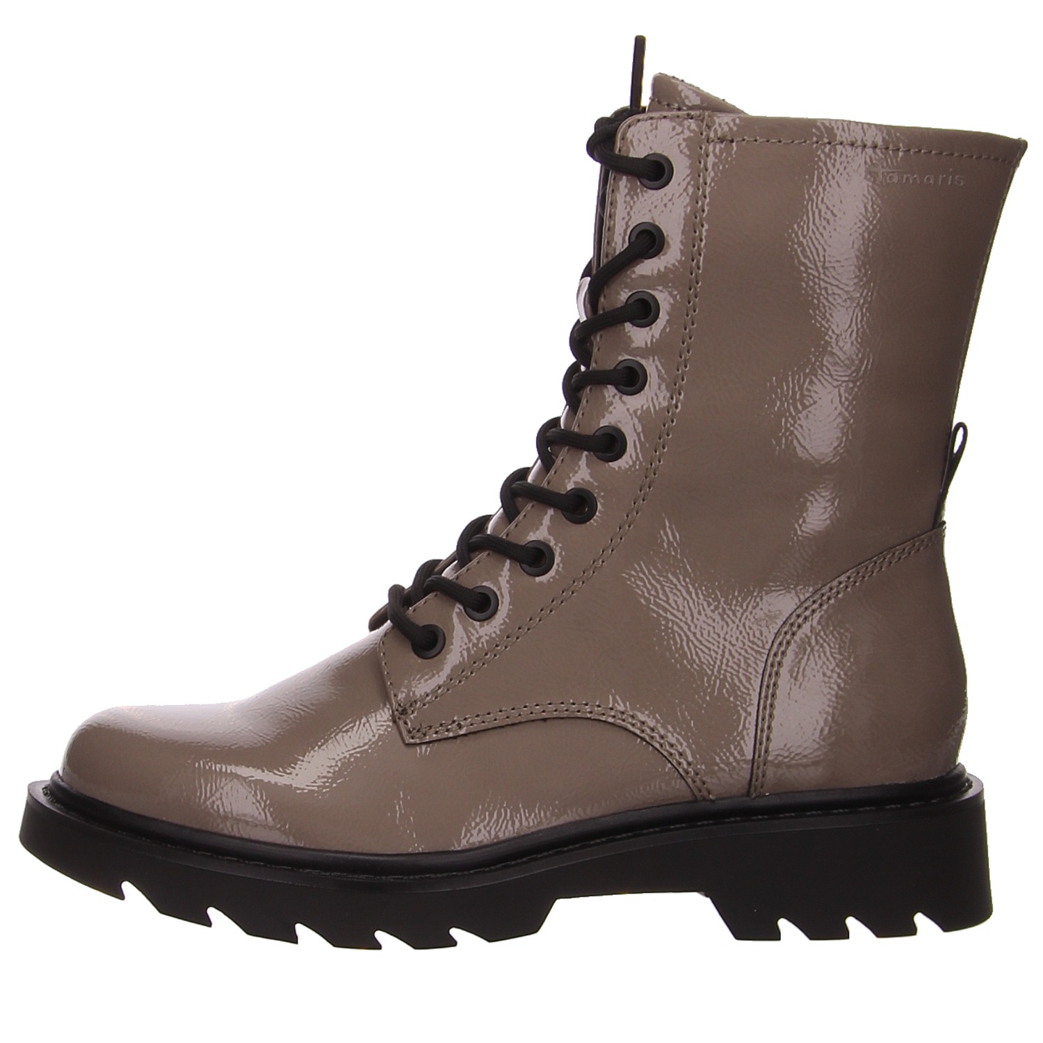 Tamaris Schnürboots taupe grau