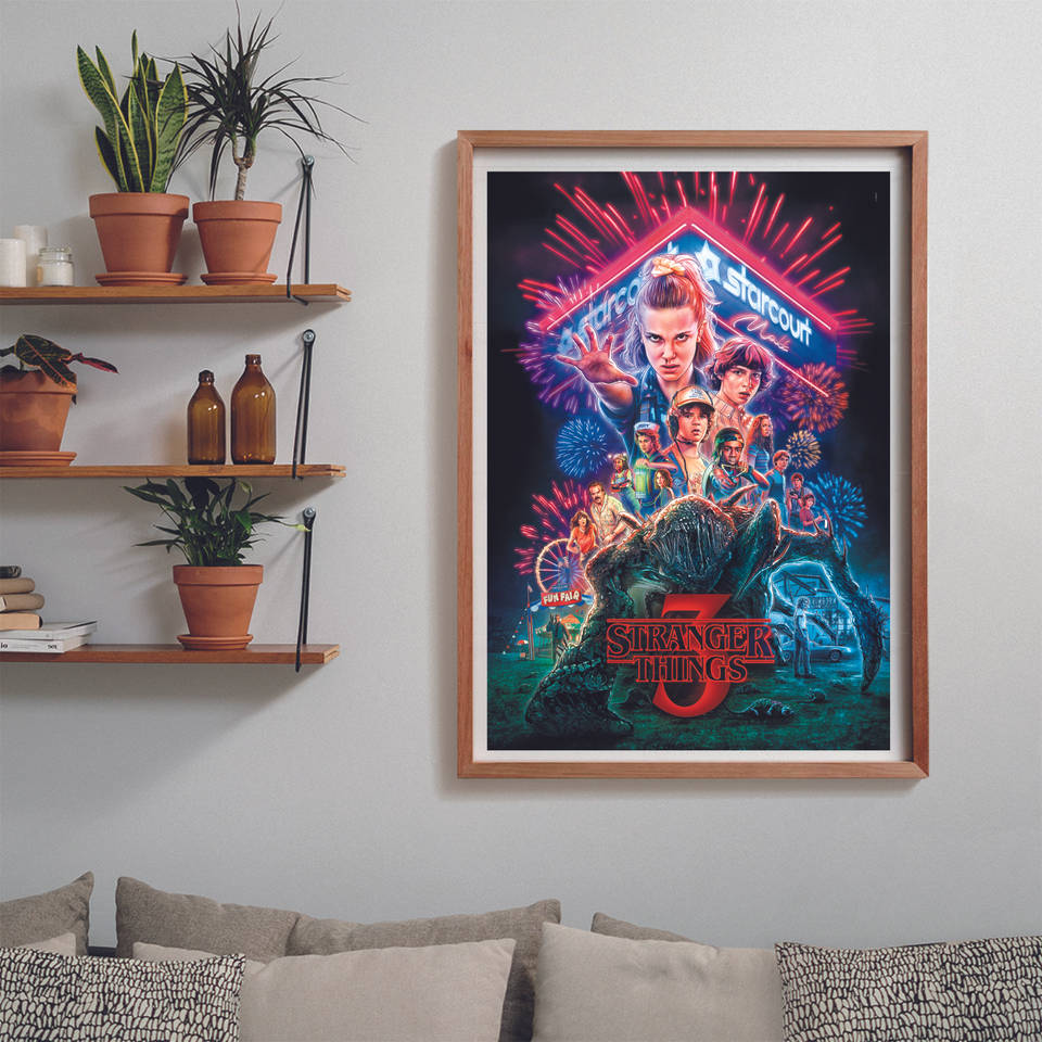 Clementoni puzzel Stranger Things S3 - 1000 stukjes