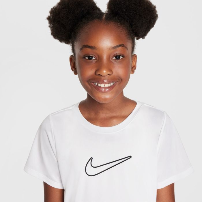 Nike Junior T-shirts Dri-FIT One STD Short Sleeve Tee Hvid