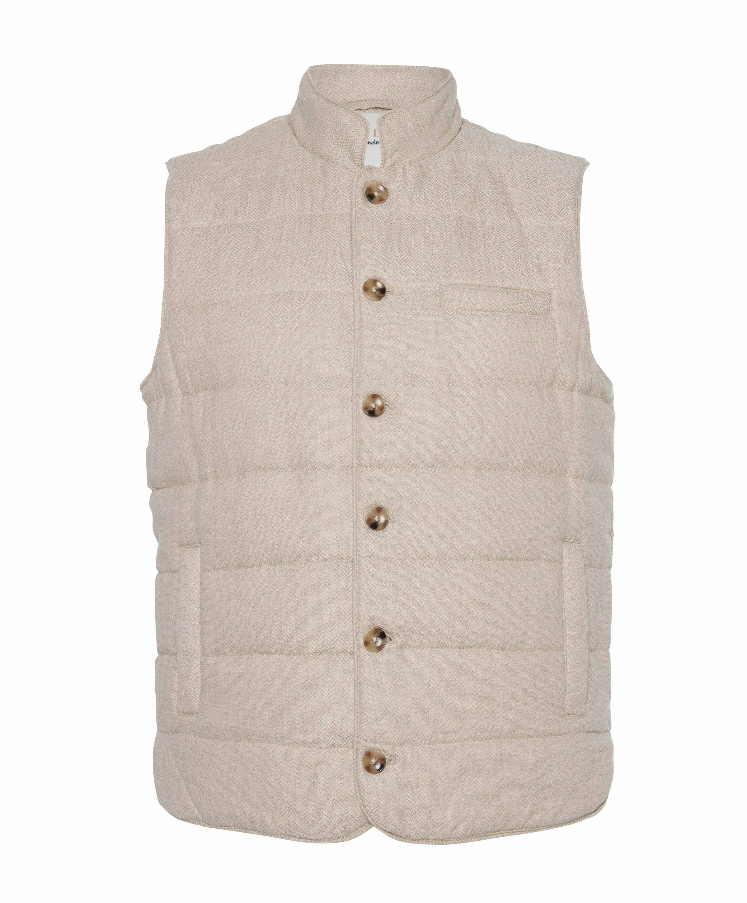 Seven Dials Heren bodywarmer beige