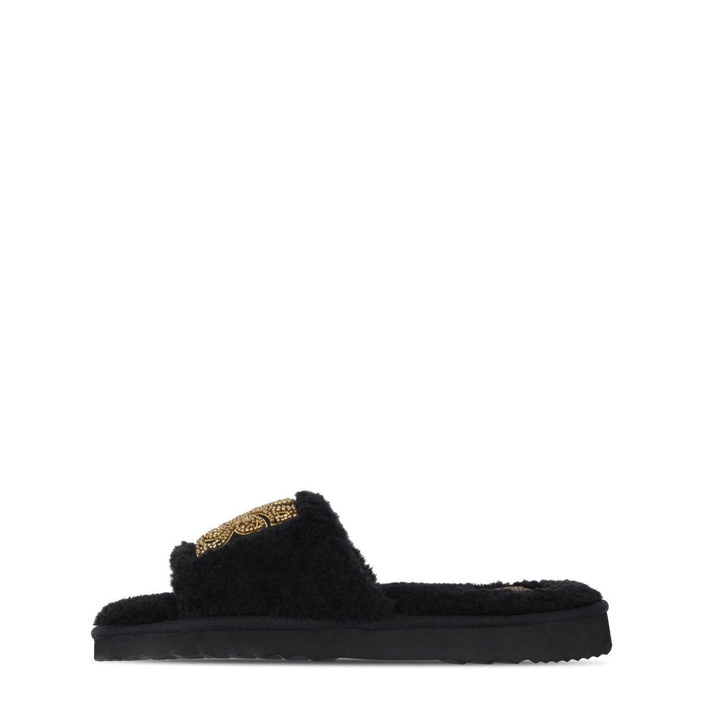 Biba Logo Embellished Slipper
