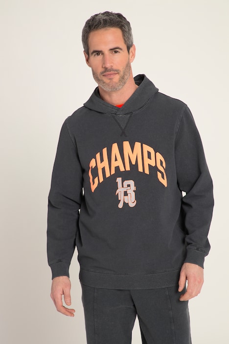 JAY-PI Hoodie, Fitness, Vintage Look, Kapuze