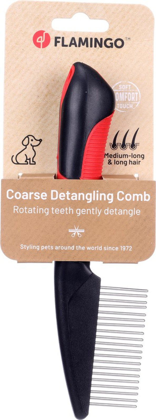 Flamingo f-1030226 - Peigne rotatives Gros Premium Care