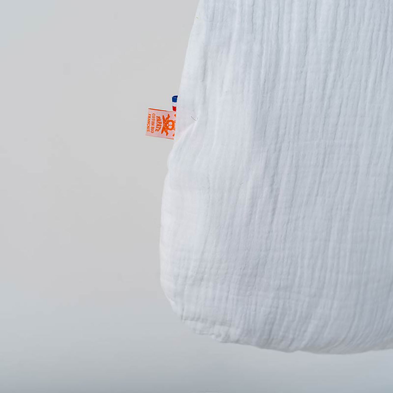 Papate Gigoteuse Été en Coton Bio blance - 70x90 cm