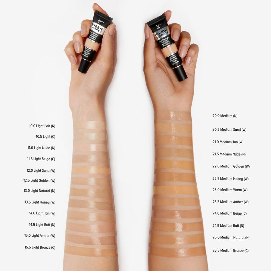 IT Cosmetics Bye Bye Under Eye Concealer 21.5 Medium Nude 12ml