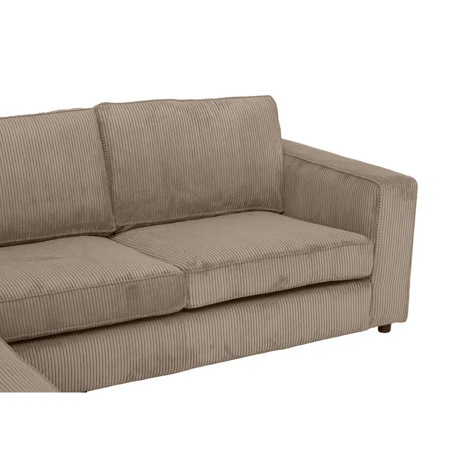 Hoekbank Stuttgart links - taupe