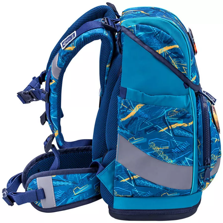 Belmil Schulranzen Premium Smarty Plus Set 5-teilig Baltic