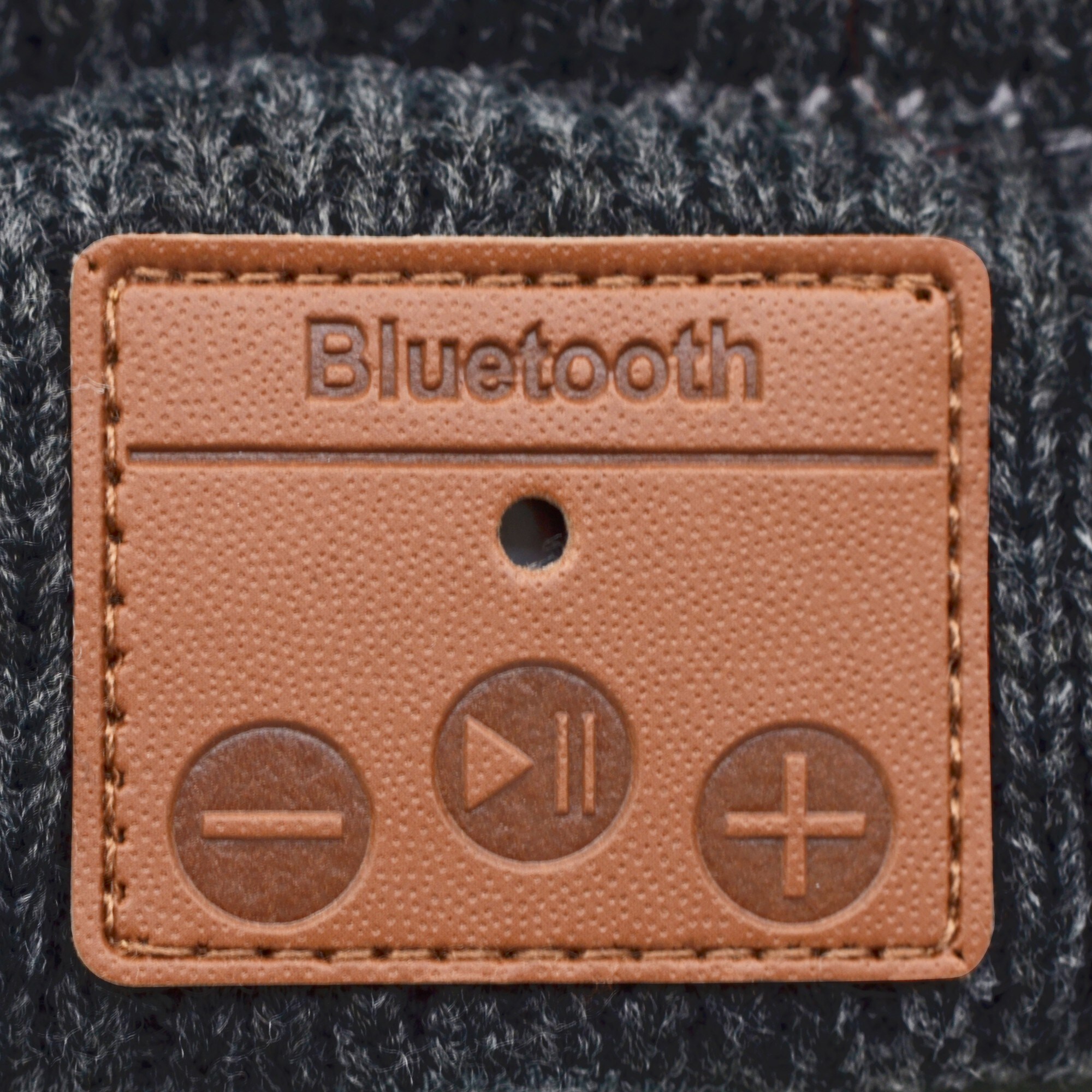 Sharon Beanie mit Bluetooth Kopfhörer, grau