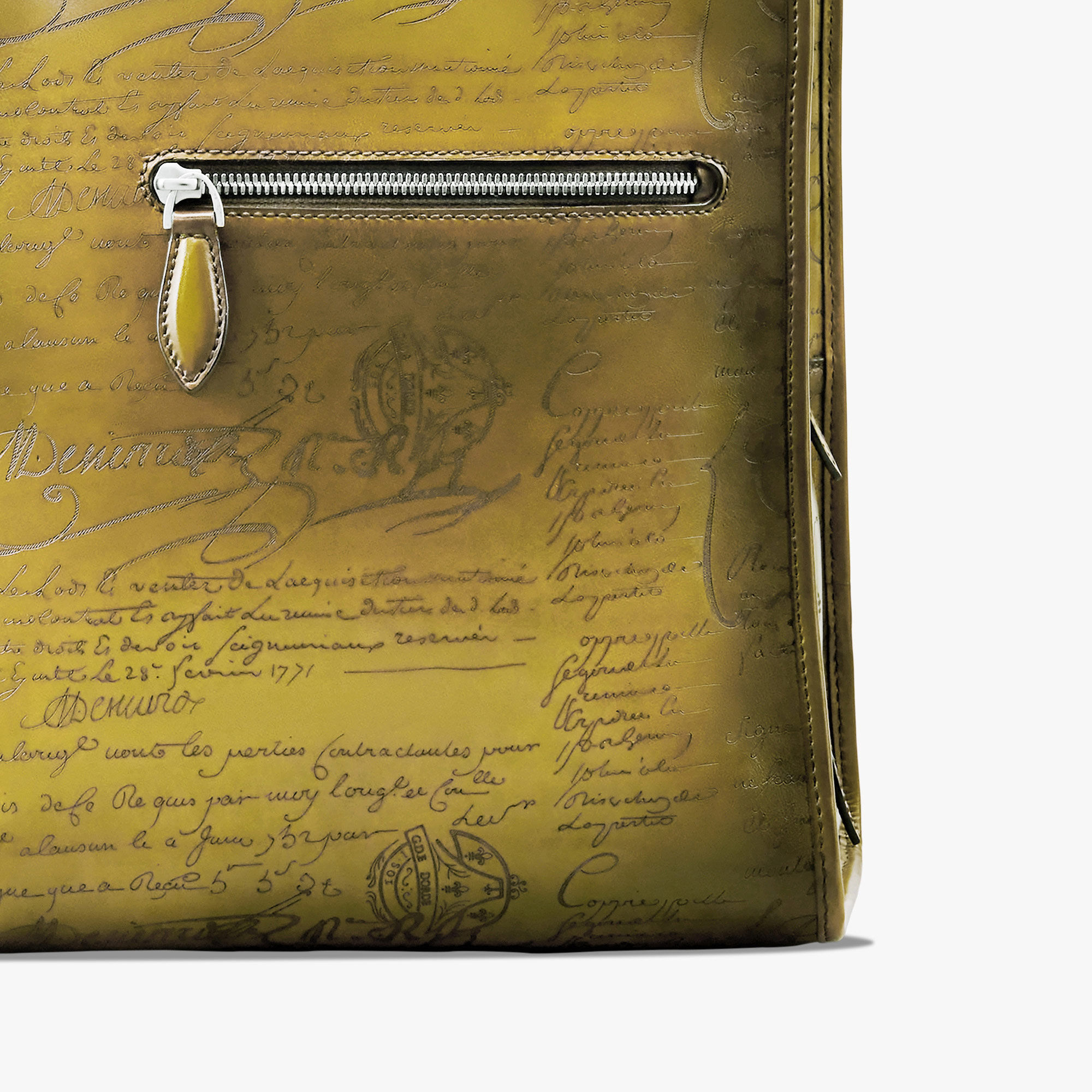 Sac A Dos Premier Jour En Cuir Scritto