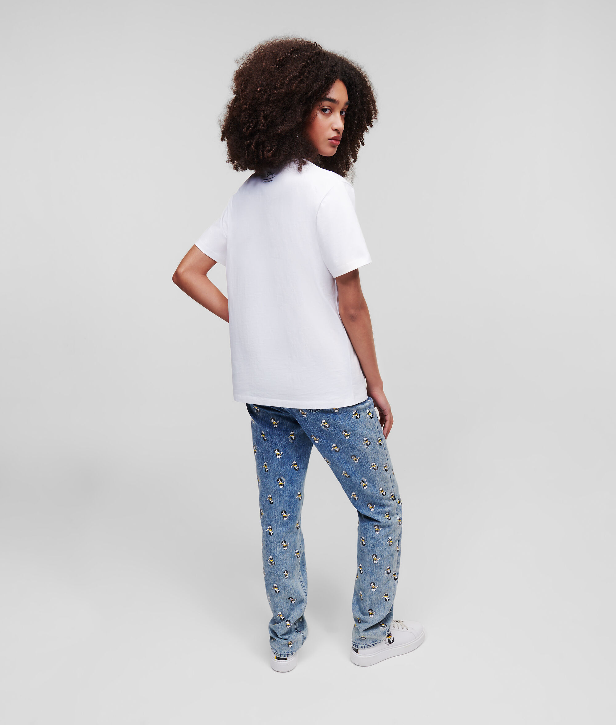 T-SHIRT À LOGO DS x KARL LAGERFELD