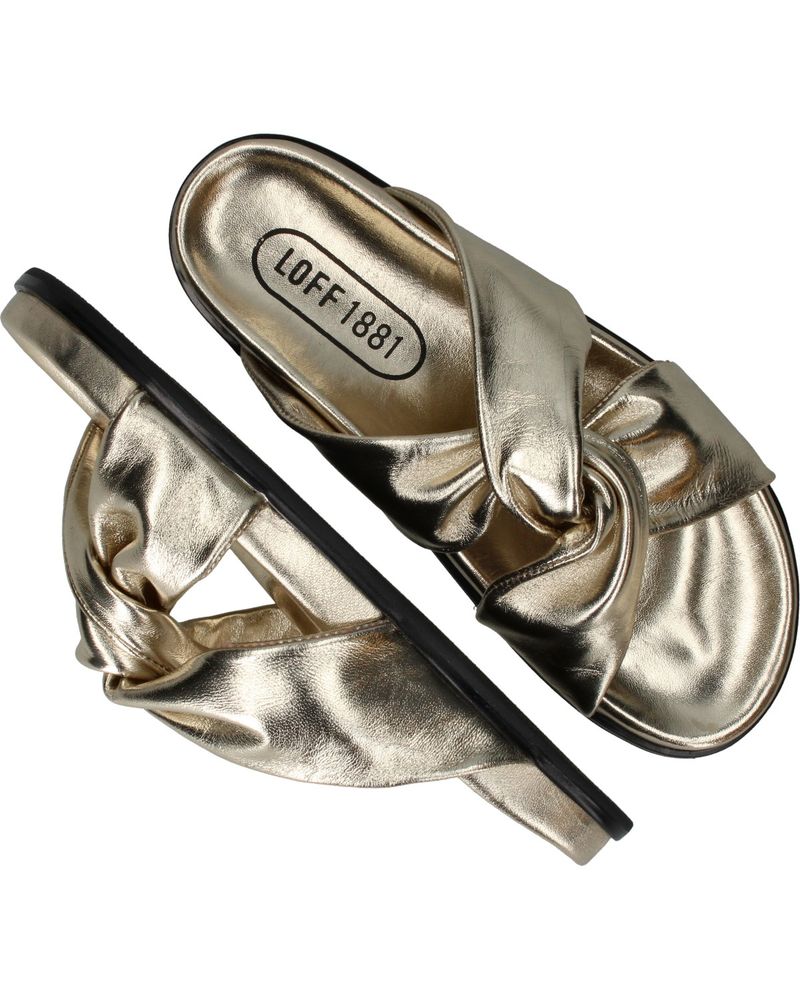 LOFF 1881 Slippers Goud Dames