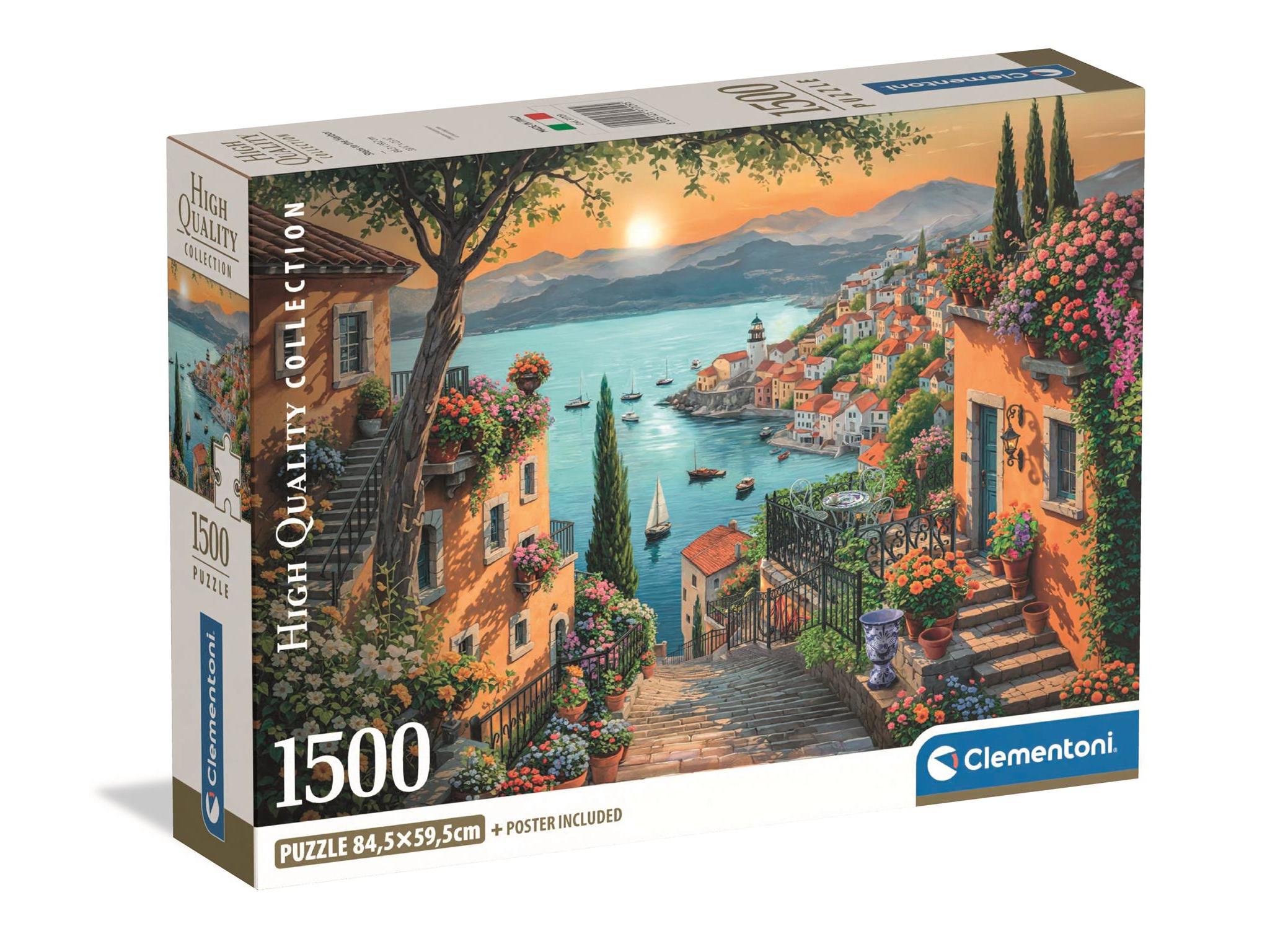 PUZZLE THE HARBOR CLEMENTONI 1000 PEÇAS