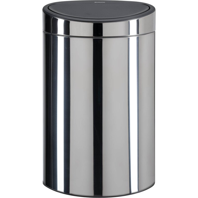 Poubelle 40 litres Brabantia Touch Bin, ovale