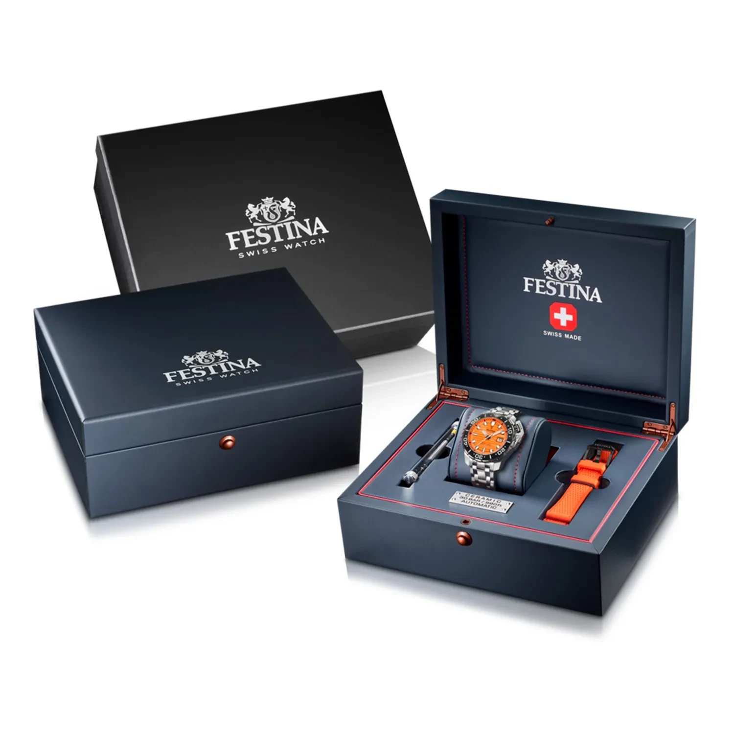 Festina Swiss Made COSC Automatic F20043/3