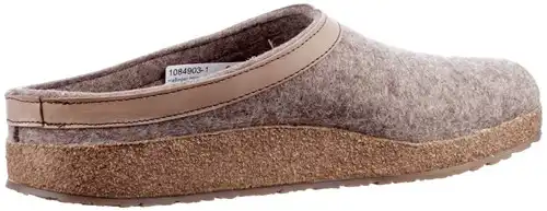 Haflinger beige 713001 M - maat 48 pantoffel beige - maat 48 Calandschoen