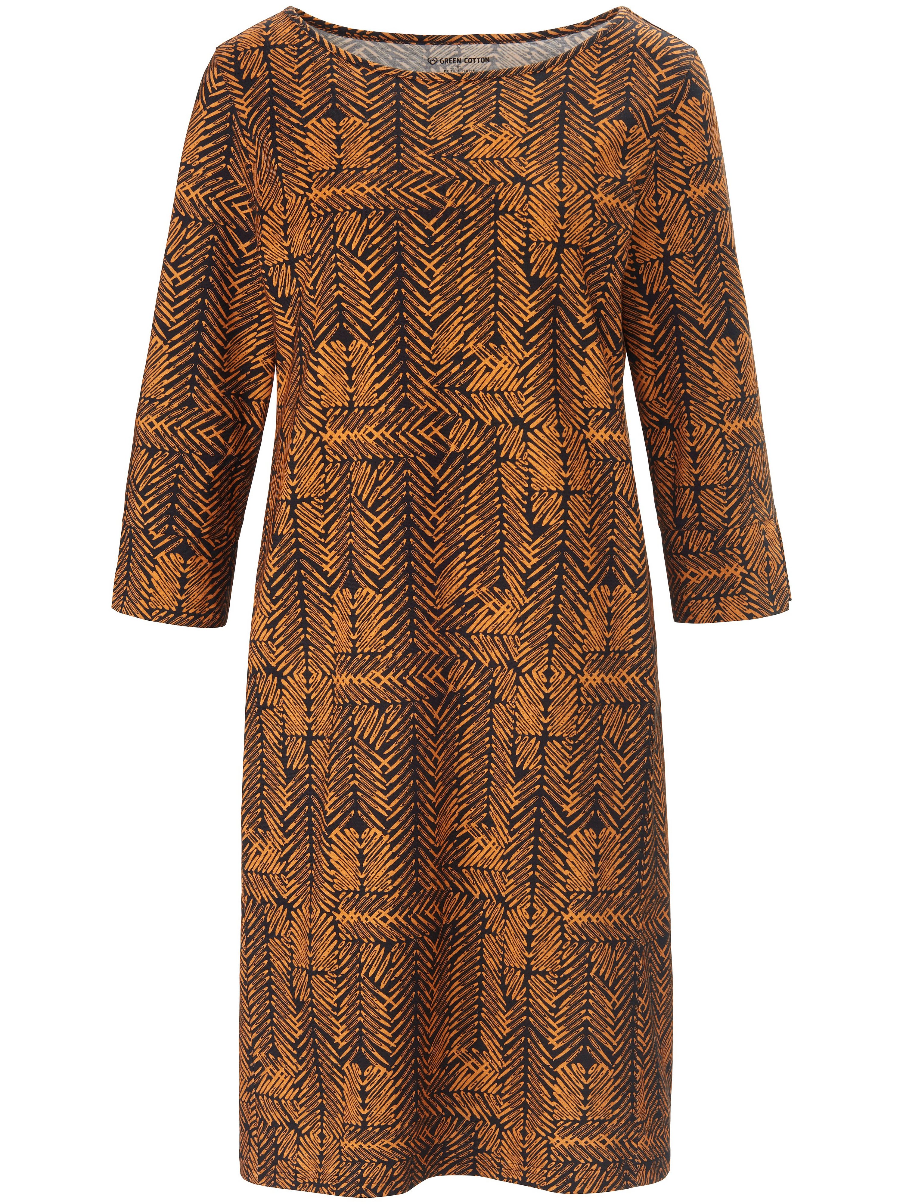 Jersey-Kleid mit 3/4-Arm