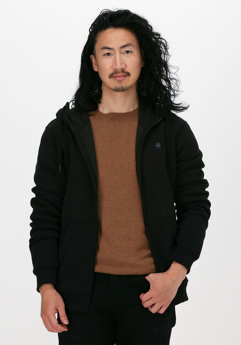 G-STAR RAW zwarte g-star raw sweater c235 - pacior sweat r hoodie