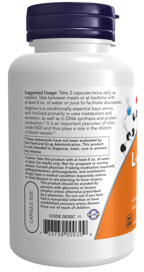 Now Foods L-Arginin