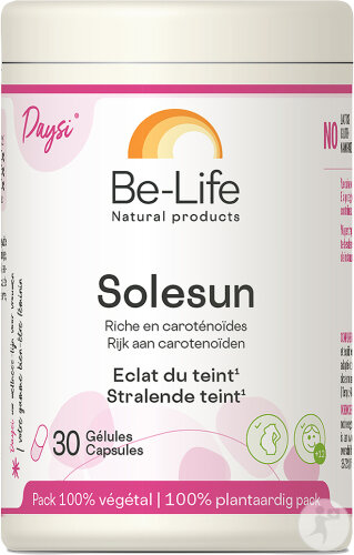 Be-Life Solesun 365 Pot 30 Gélules Végétales