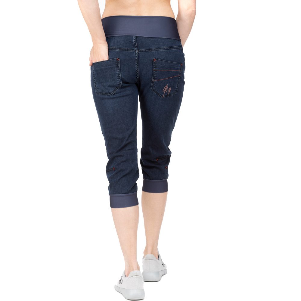 Chillaz Fuji 2.0 3/4 Kletterhose Damen denim dark blue