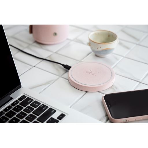 Kreafunk wiCHARGE Stone Oplader, Dusty Rose