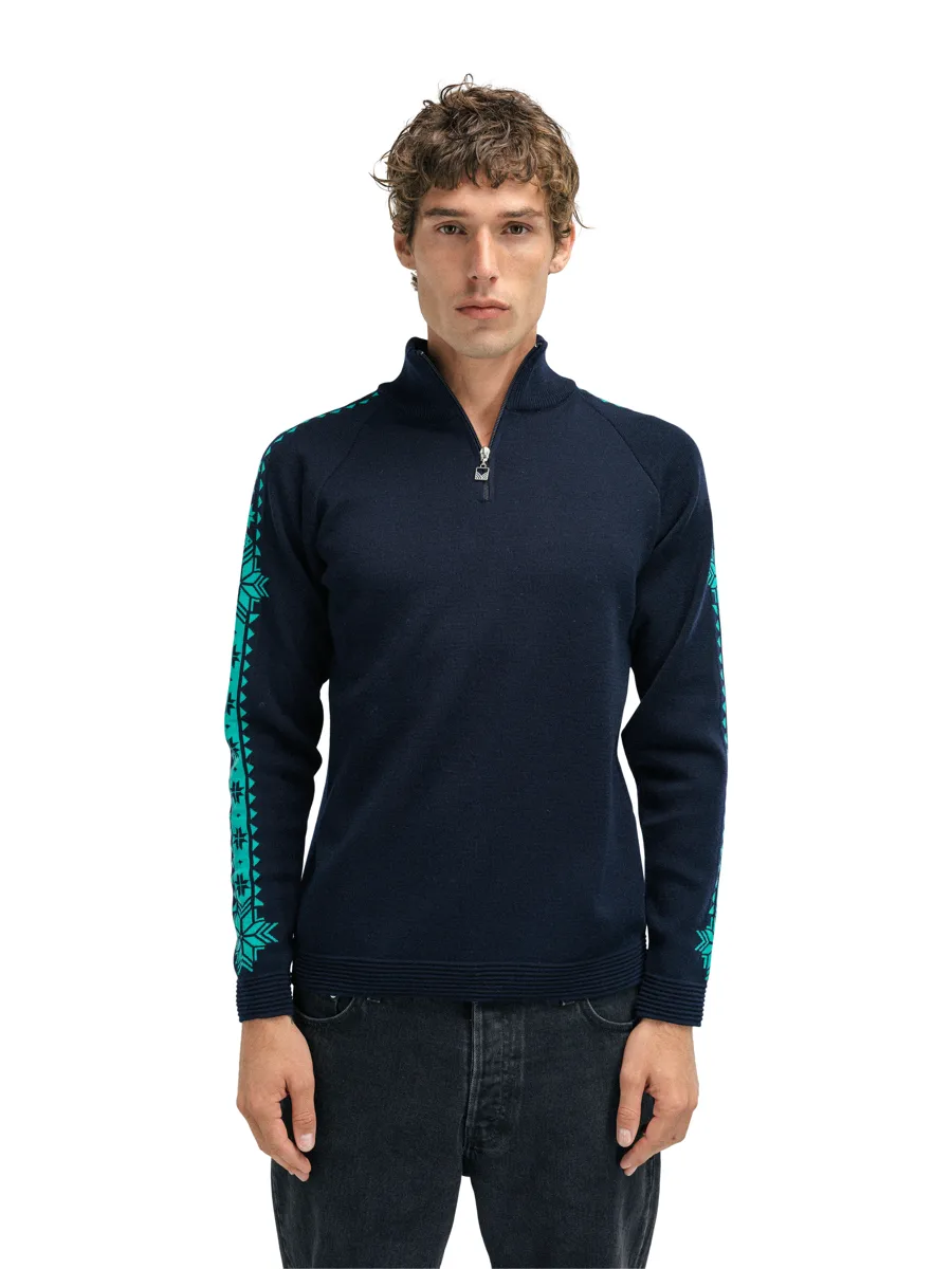 Dale of Norway Geilo Masc Sweater Marine Peacock