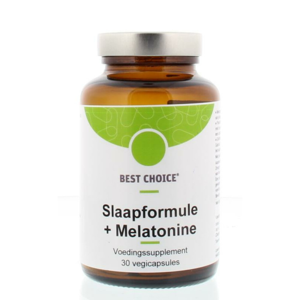TS Choice Slaapformule met Melatonine 30 vegacapsules