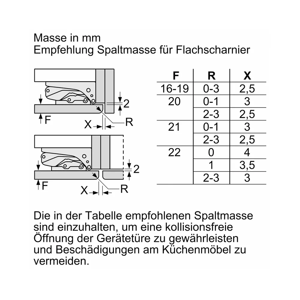 Siemens KI87SADD1H Einbau-Kühl- und Gefrierkombination 270 Liter