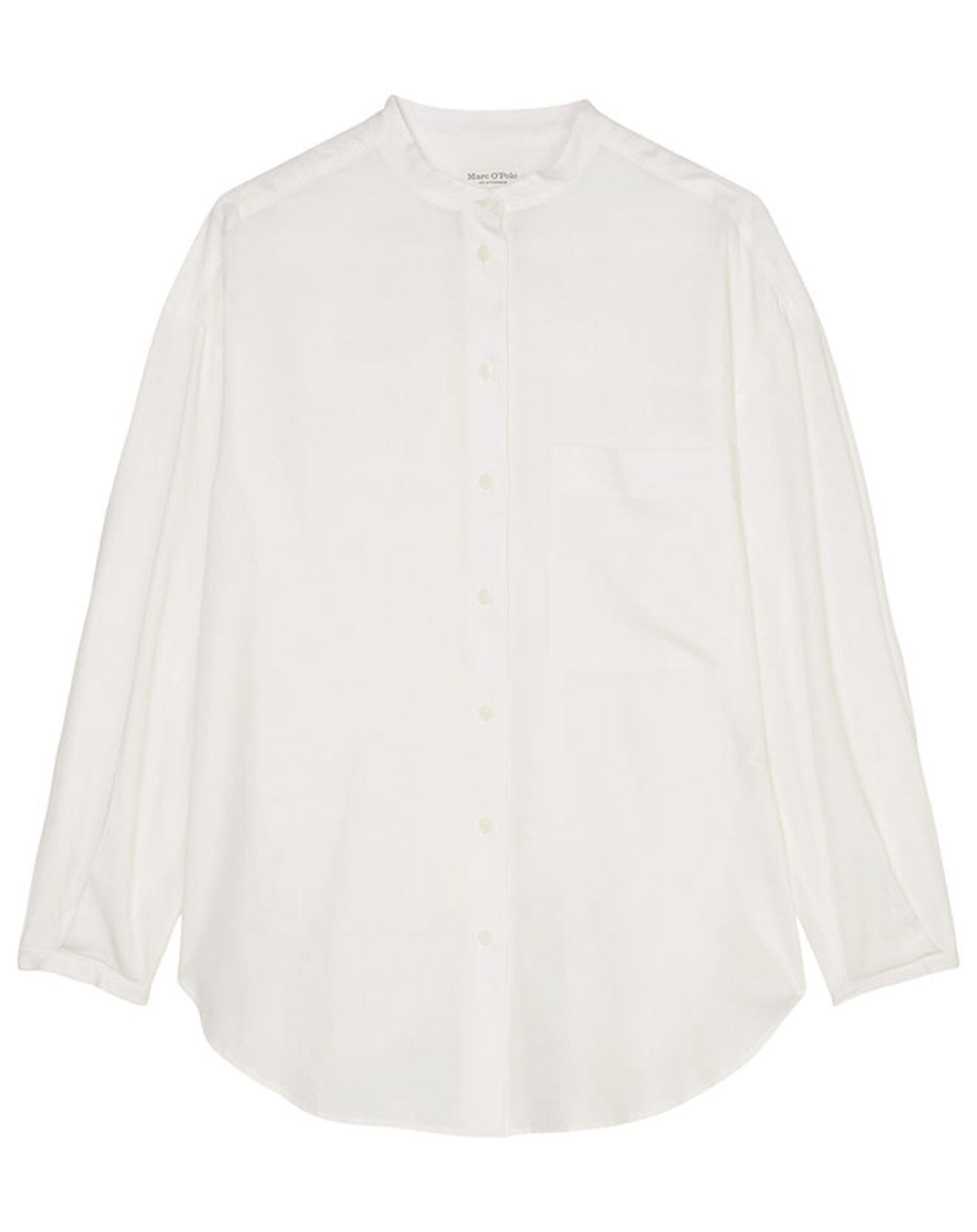 Marc O'Polo Chemise manches longues Col Mao écrue
