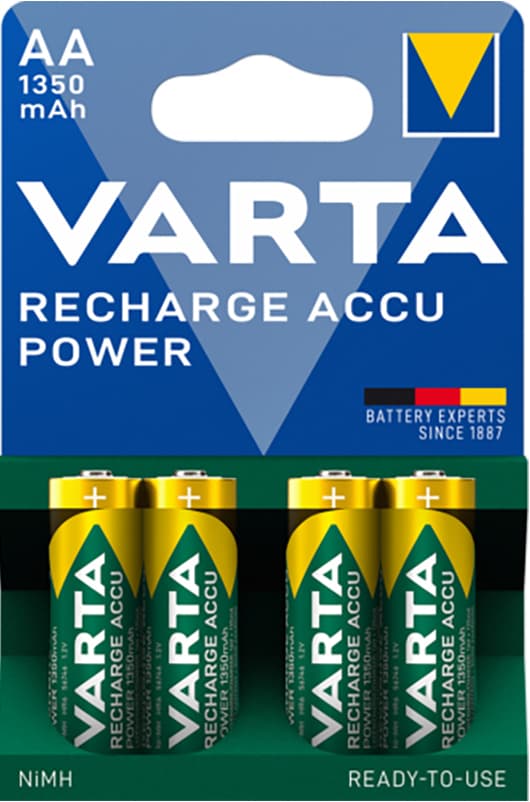 Varta Power AA 1350Mah-batteri (4 stk.)