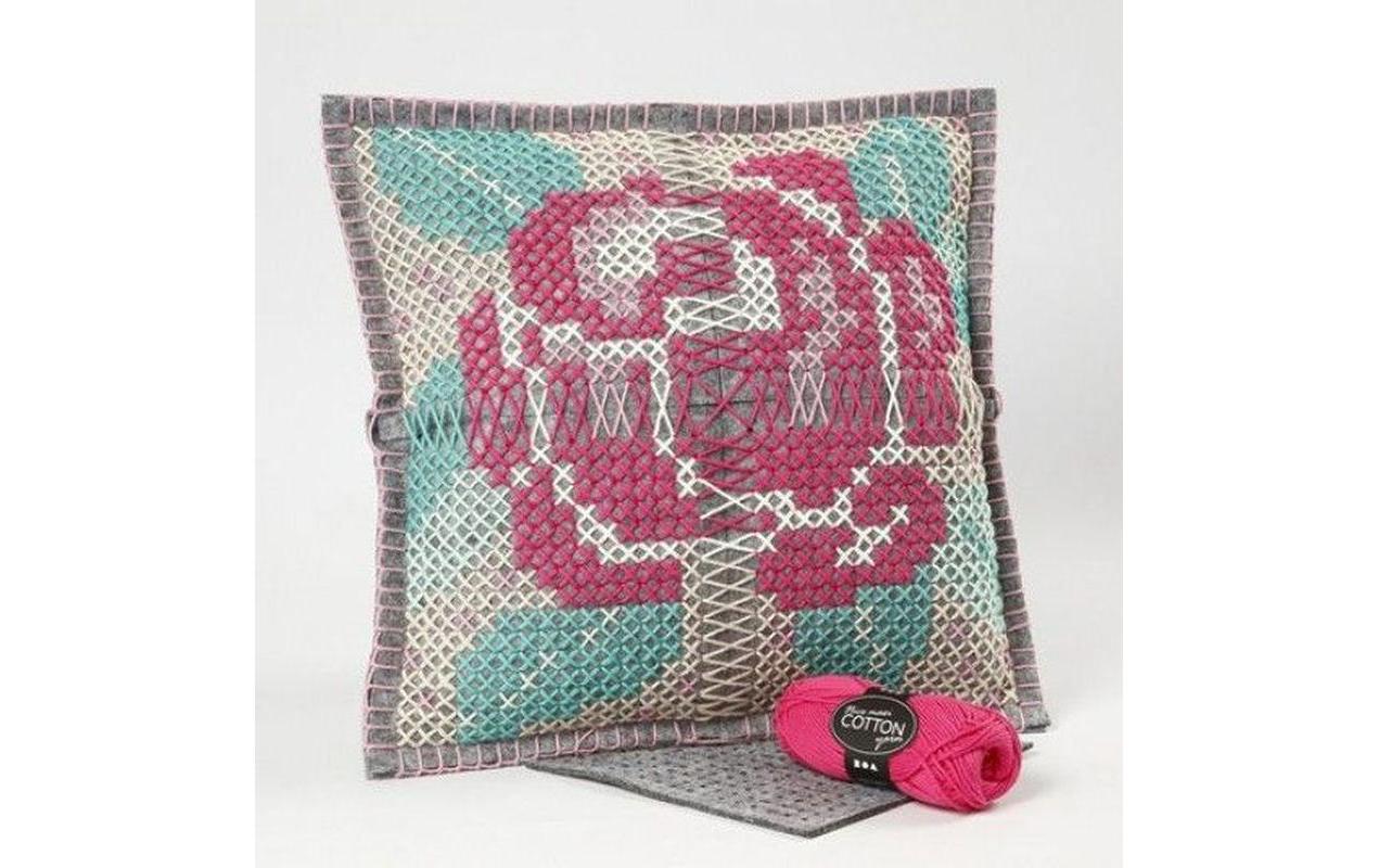 Kissen Polyester 40 cm x 40 cm, WeissKissen