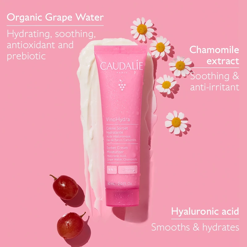 Caudalíe Vinohydra Sorbet Cream Moisturizer 60 ml