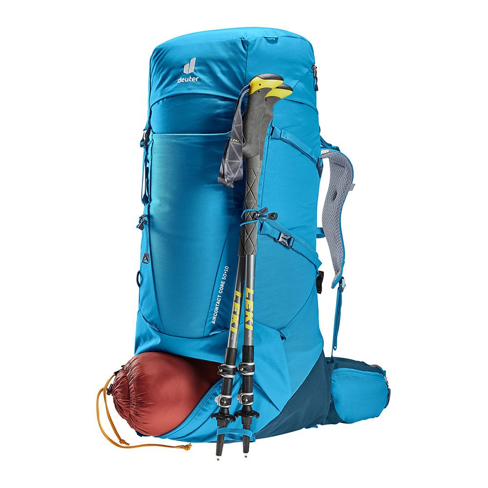Deuter AIRCONTACT CORE 60+10L - Sac À dos Homme reef-ink