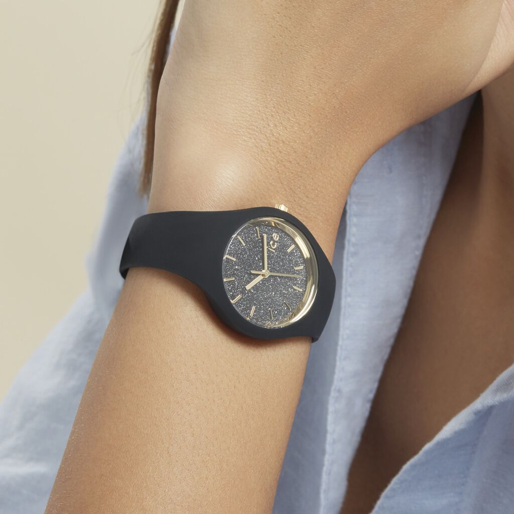 Montre Ice Watch Glitter Noir