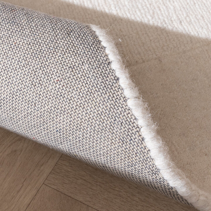 Wollen vloerkleed - Giselle Abstract Wit