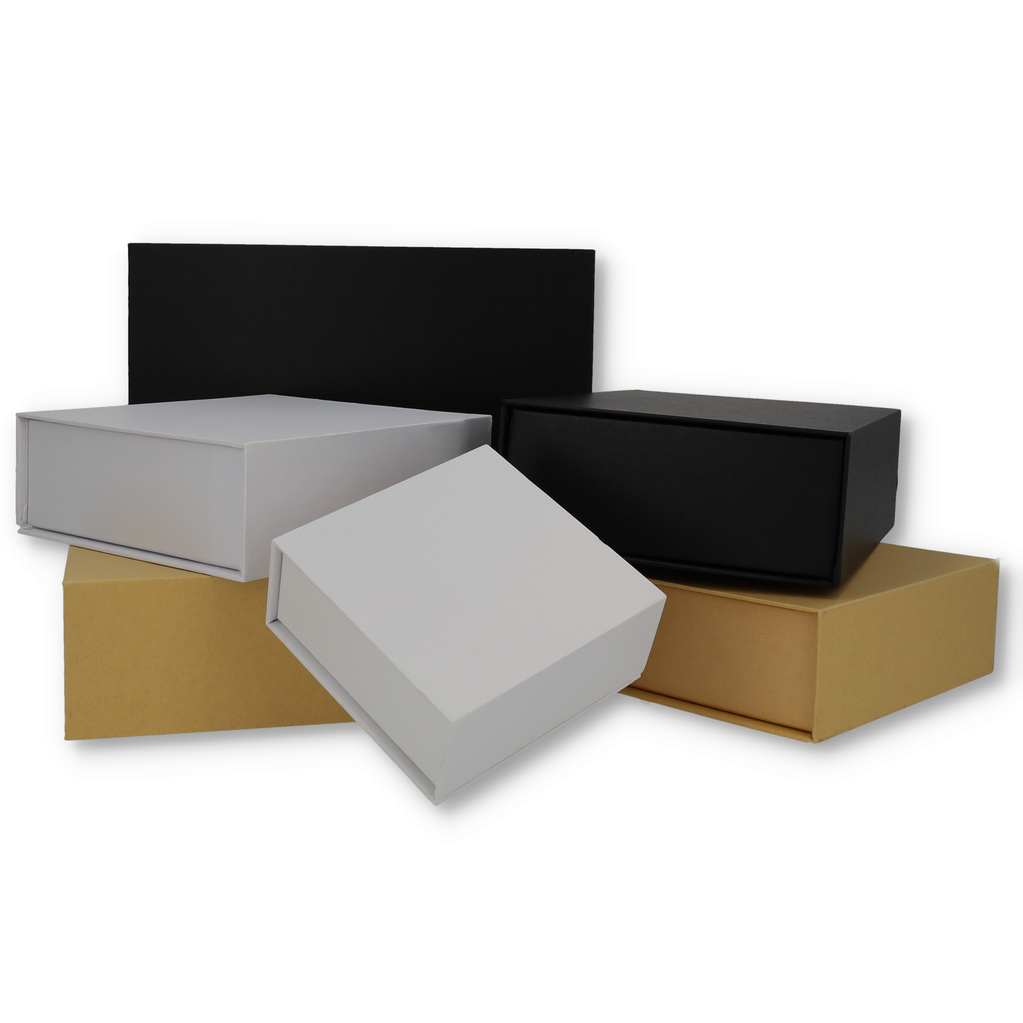 (22.5x16cm) Geschenk Schachtel Gift Box Verpackung mit Magnetischem Deckel - Braun