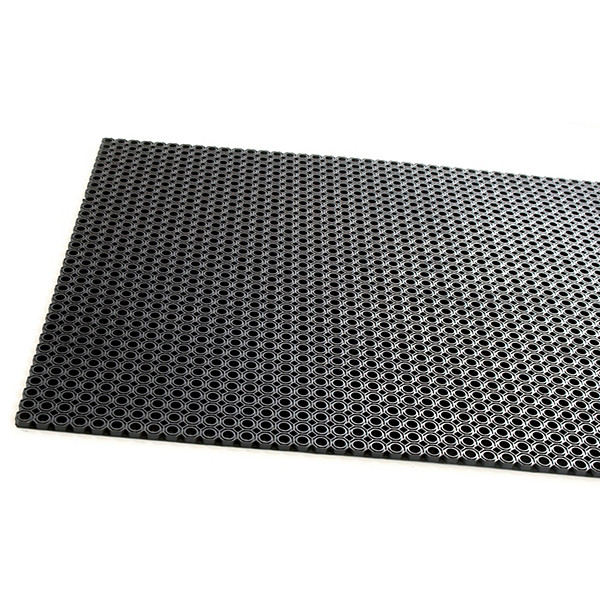 Caillebotis caoutchouc épaisseur 12,5 mm sans bord 0,75 x 1 m