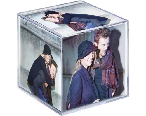 Fotokubus transparant 6x8,5x8,5 cm