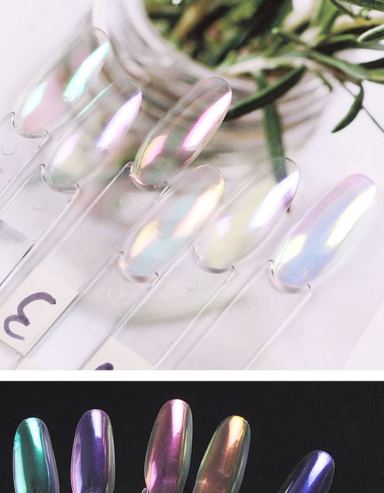 Monoe - Shell Powder Nail Art Decoratie