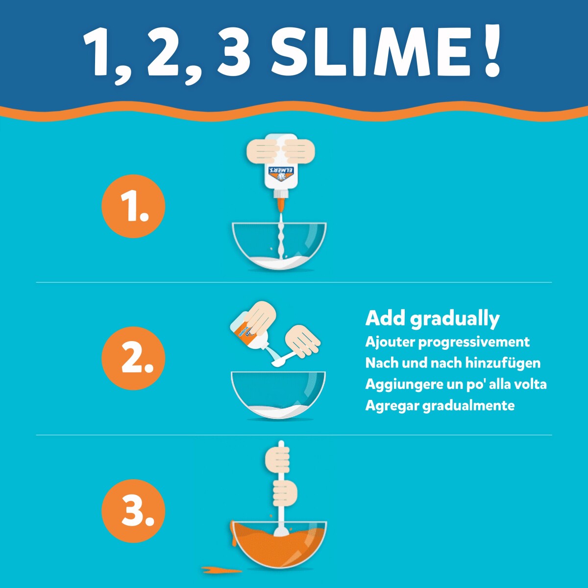 Elmer's - Magiske Væske Til Slim - 259 ML