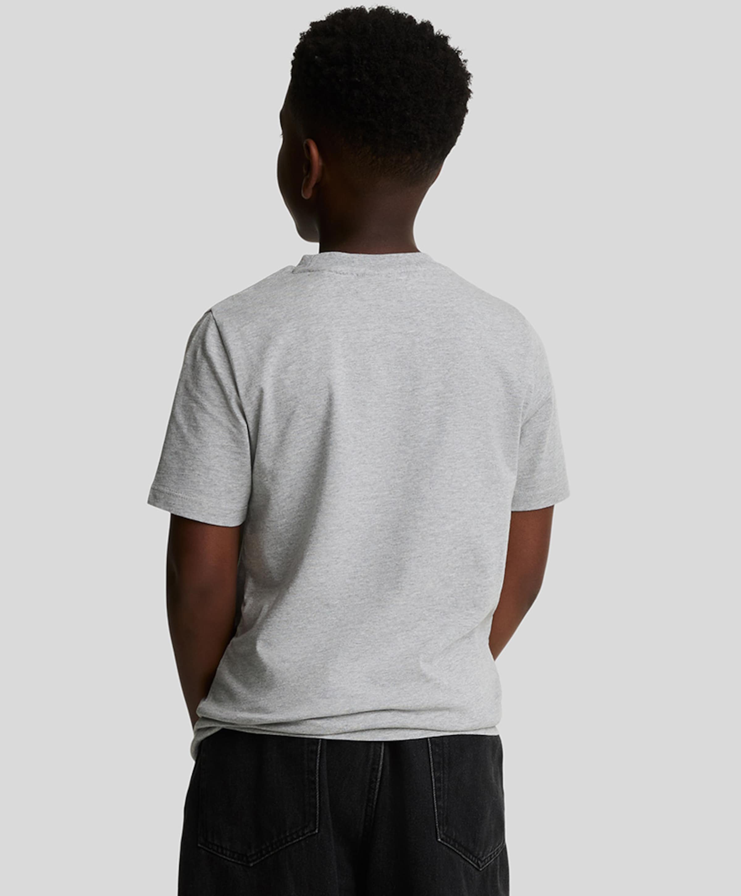 Lyle & Scott Jongens T-shirt grijs