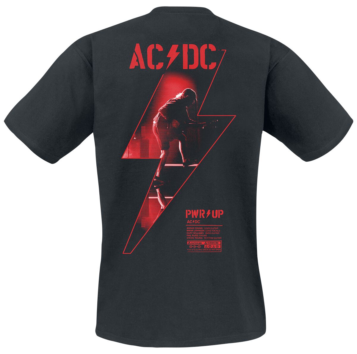 PWR UP | AC/DC T-Shirt Manches courtes