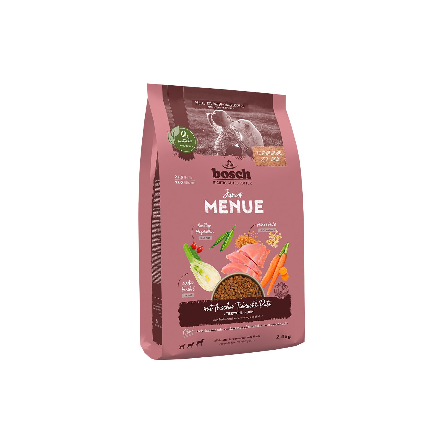 bosch HPC Menue Junior  - 2.4 kg - Pute