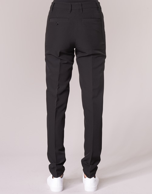 G-Star Raw - BRONSON HIGH SKINNY PIPING CHINO - Noir