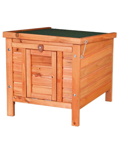 Trixie Natura Knaagdier\/Konijnenhuis - Kooi Accessoire - 42x43x51 cm Bruin