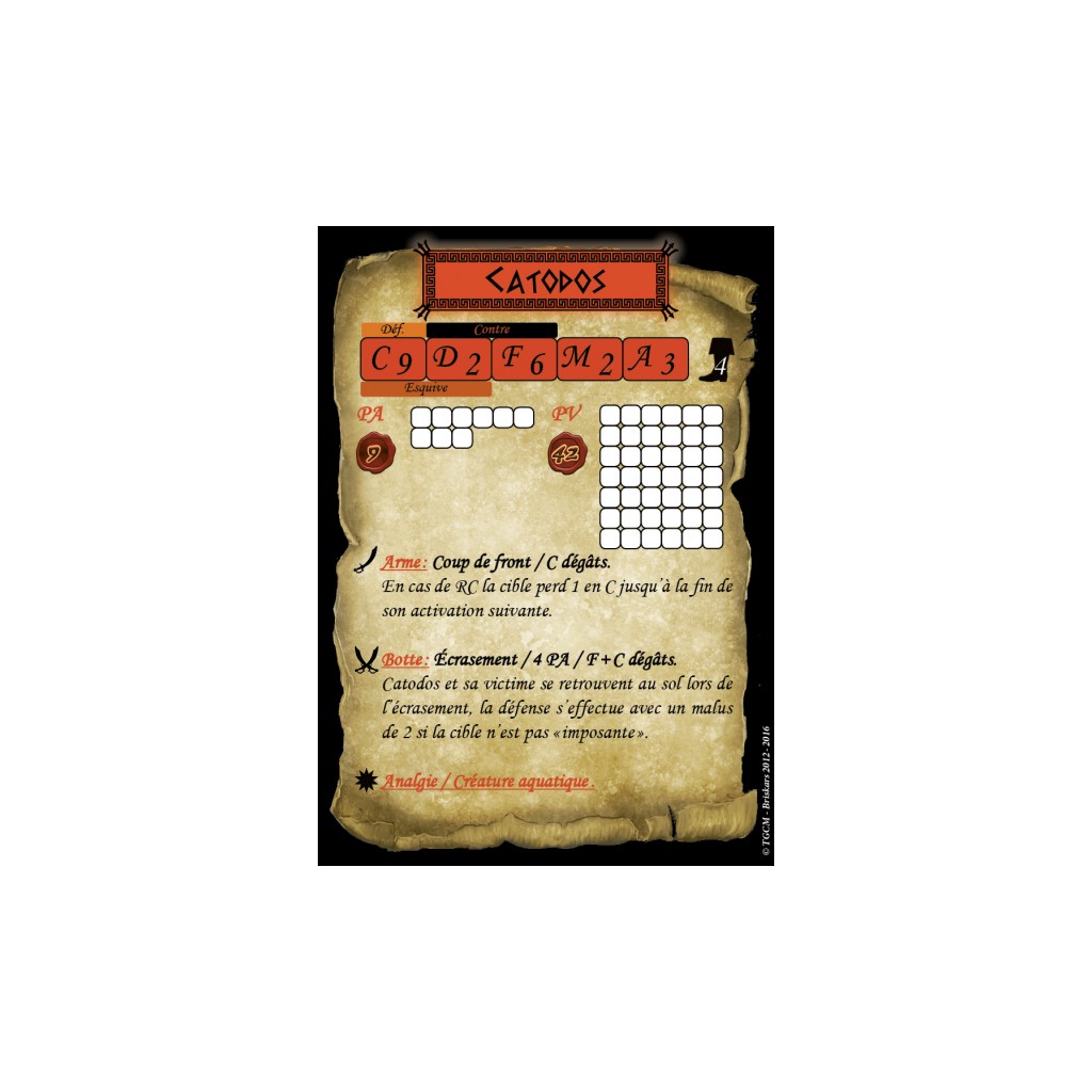 Briskars - Ichtiens - Catodos