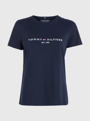 Camiseta de algodão orgânico com logotipo