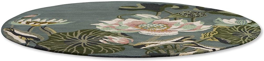 Vloerkleed Midnight Pond 038608 Waterlily  | Wedgwood Home